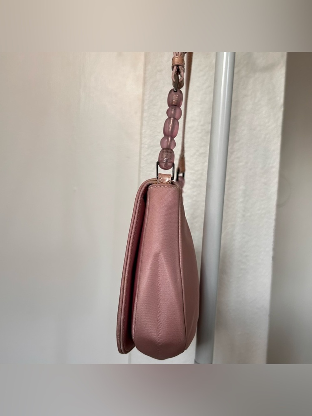 Christian Dior Pink Malice Nylon Shoulder
Bag Vintage - Picture 5 of 16